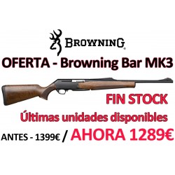 Rifle Browning Bar Mk3 Wood One