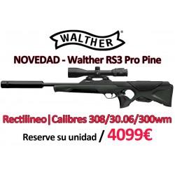 Rifle rectilineo Walther RS 3 Pro Pine