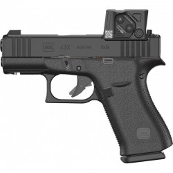 Pistola Glock 43X A-CUT 9x19 AIMPOINT COA - 9x19