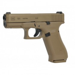 Pistola Glock 19X COYOTE" C/9X19"