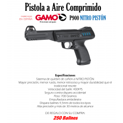 Pistola perdigon P 900 IGT