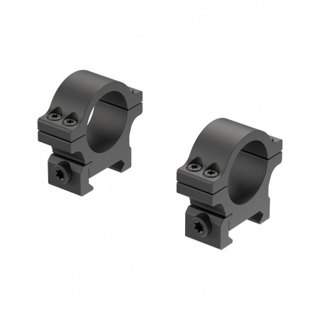 Juego de Anillas LEUPOLD Open Range Cross-Slot 1 [Fijas] - Bajas"