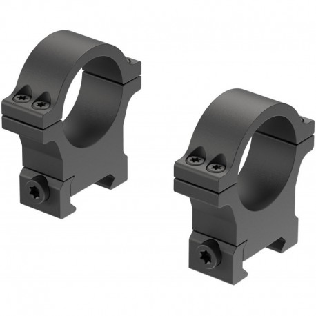 Juego de Anillas LEUPOLD Open Range Cross-Slot 30mm. [Fijas] - Altas