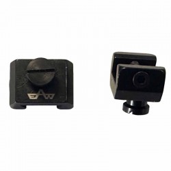 Juego de pies APEL acero 365 para Blaser / Weaver - carril clásico BH4.5