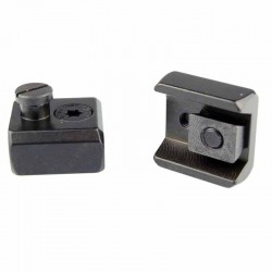 Juego de pies APEL acero 365 para Blaser / Weaver - carril Zeiss. BH5