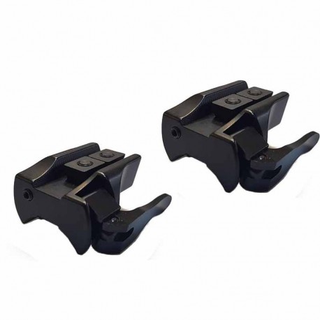 Monturas APEL modelo BLASER acero - carril Zeiss BH10