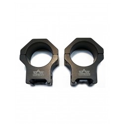 Juego de anillas APEL Blue-line para Picatinny - 30mm. BH10