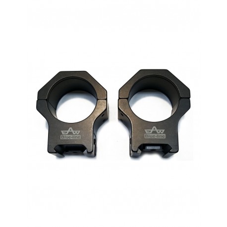 Juego de anillas APEL Blue-line para Picatinny - 30mm. BH10