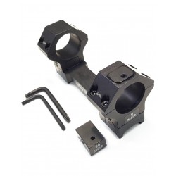 Montura APEL Táctica Black-line 20 MOA para Picatinny - 34mm. altas BH23