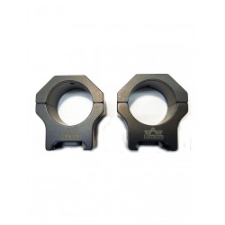 Juego de anillas APEL Blue-line para Picatinny - 34mm. BH10 con conector