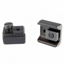 Juego de pies APEL acero 365 para Blaser / Weaver - carril Zeiss. BH8