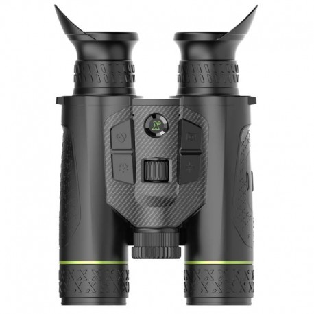 PIXFRA Draco D335-4K LRF prismáticos térmicos multispectrales 4 en 1 con visión nocturna y telémetro láser