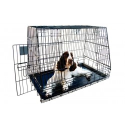 Jaula plegable perros adaptable maletero
