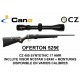 PACK OFERTA 17 HMR Rifle Ceska CZ 455 Synthetic + Visor