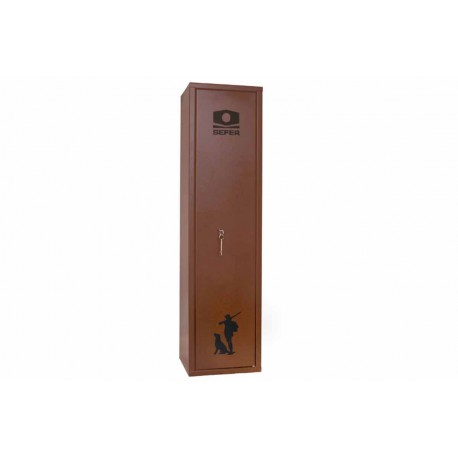 Armero Sefer SFV-106 7 armas con visor + estante UNE EN 1143-1:2019