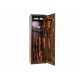 Armero Sefer SFV-108 10 armas con visor + estante UNE EN 1143-1:2019