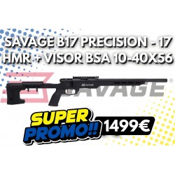 PACK OFERTA 17 HMR SAVAGE B17 Precision